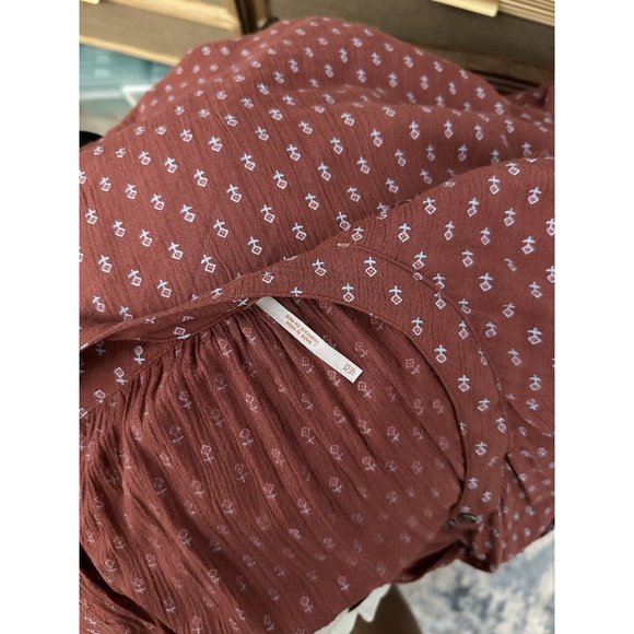 Free People Deep V Boyfriend Shirt - Picture 9 of 9